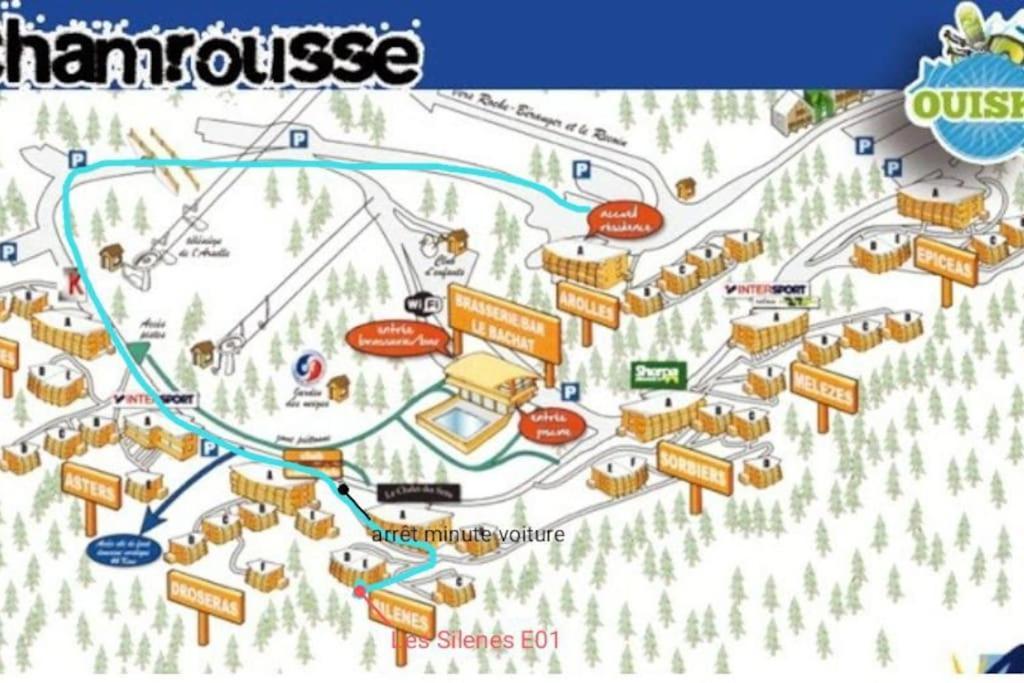 Bel Appart Pour 4/6 Pers Plein Sud Sans Vis A Vis Chamrousse Eksteriør bilde